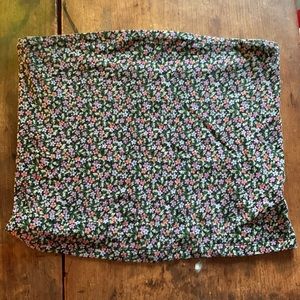 AE soft and sexy floral tube top